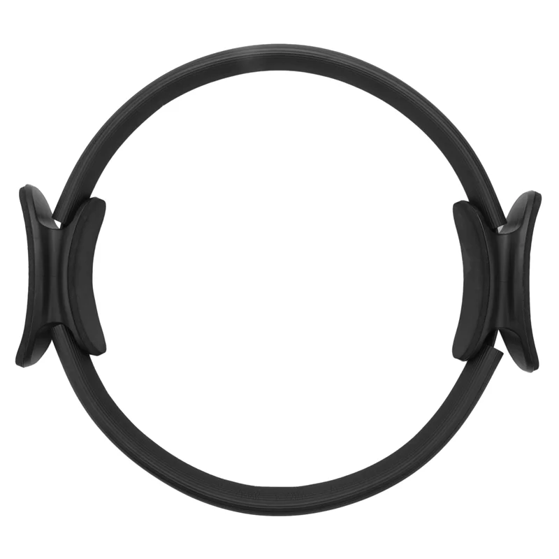 Pilates Ring Magic Circle Body Sport Exercise Fitness Strength Yoga Tool-Black