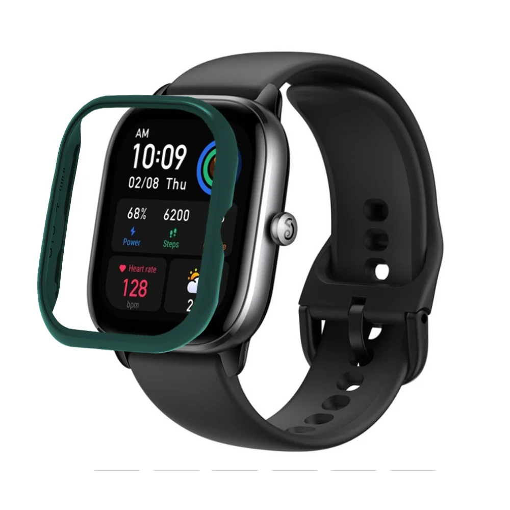 من الصعب PC ساعة واقية حالة الوفير شل غطاء ل Huami Amazfit GTS 4 ملحقات ساعة ذكية صغيرة