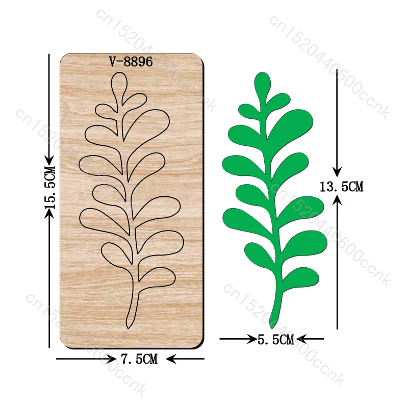 

Новые деревянные штампы для вырезания листьев, скрапбукинг, несколько размеров, фотография
