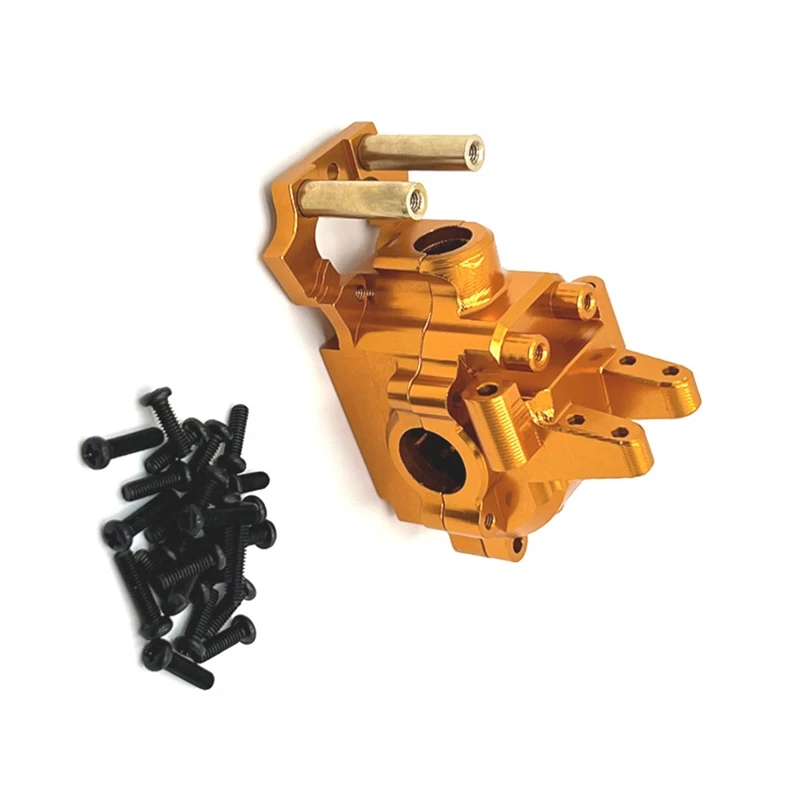 RC Car Upgrade Front Gear Box Housing Gear Box Kit For MJX 1/14 14301 14302 14303 14209 14210 RC Car Upgrade Parts Gold
