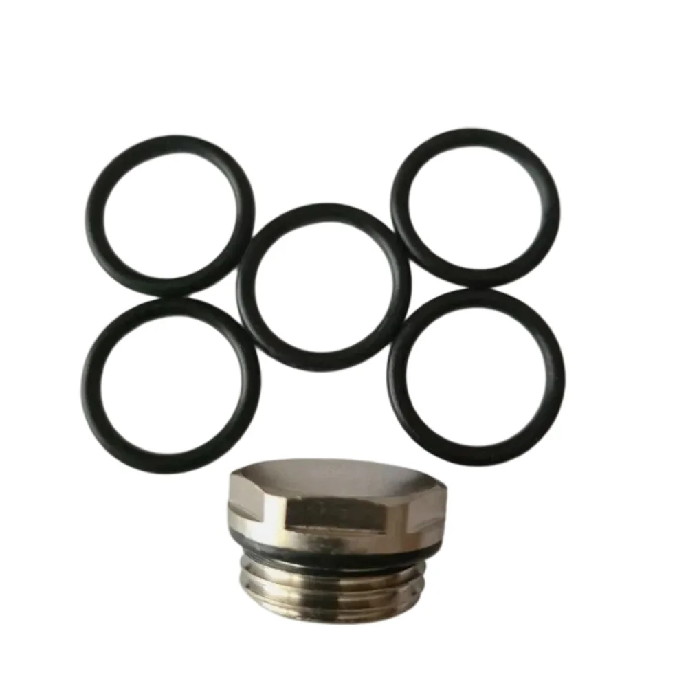 Central Heating Valve Seals Radiator Valve O-rings Hydraulic Rubber Material Construction Quick Installation Process