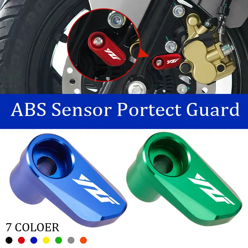 Motorcycle front and rear wheel modification ABS sensor protective cover For YAMAHA R3 R6 R7 R9 YZFR3 YZFR6 YZFR7 YZF R3 R6 R7