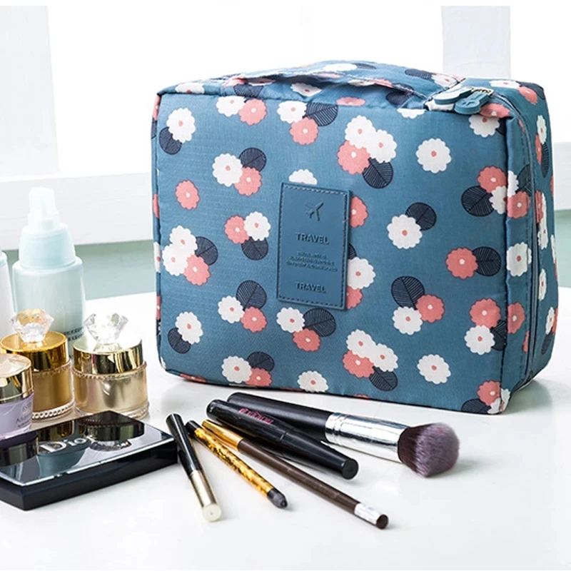

Travel Waterproof Toiletry Storage Bag Man Women Makeup Organizers Case Cosmetic Storage Container Wash Bag Kits Pouch 11 Color