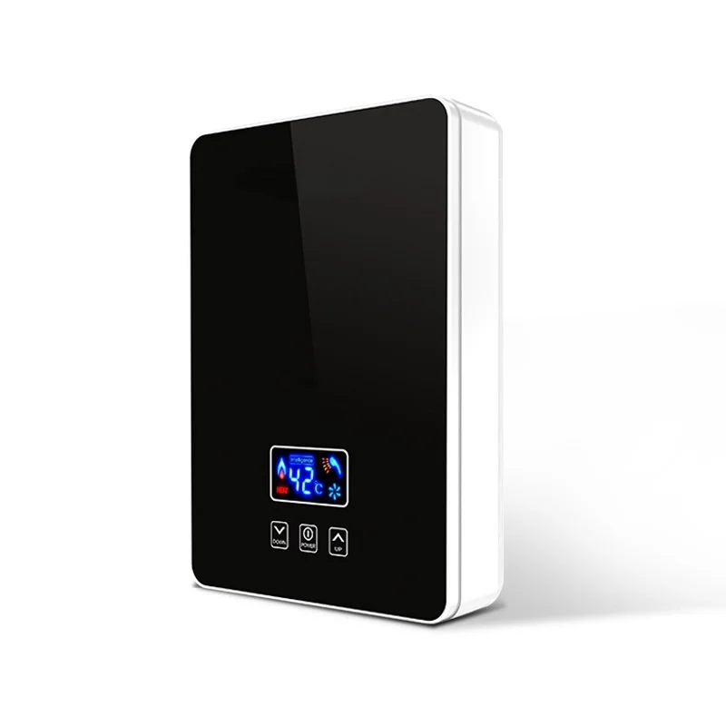 Electric Water Heater With Digital Display And Adjustable Temperature For RV Household Hotel Use-for Bathrooms And Kitchens