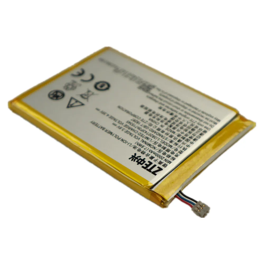 2300mAh LI3823T43P3h715345 Original Battery For ZTE Grand S Flex / For ZTE MF910 MF910S MF910L MF920 MF920S Battery