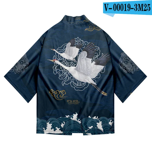 3 tot 14 jaar Kids Kimono Japanse traditionele kostuum jongens meisjes Dragon Kimono Haori vest jas kinderen strandkleding mantel
