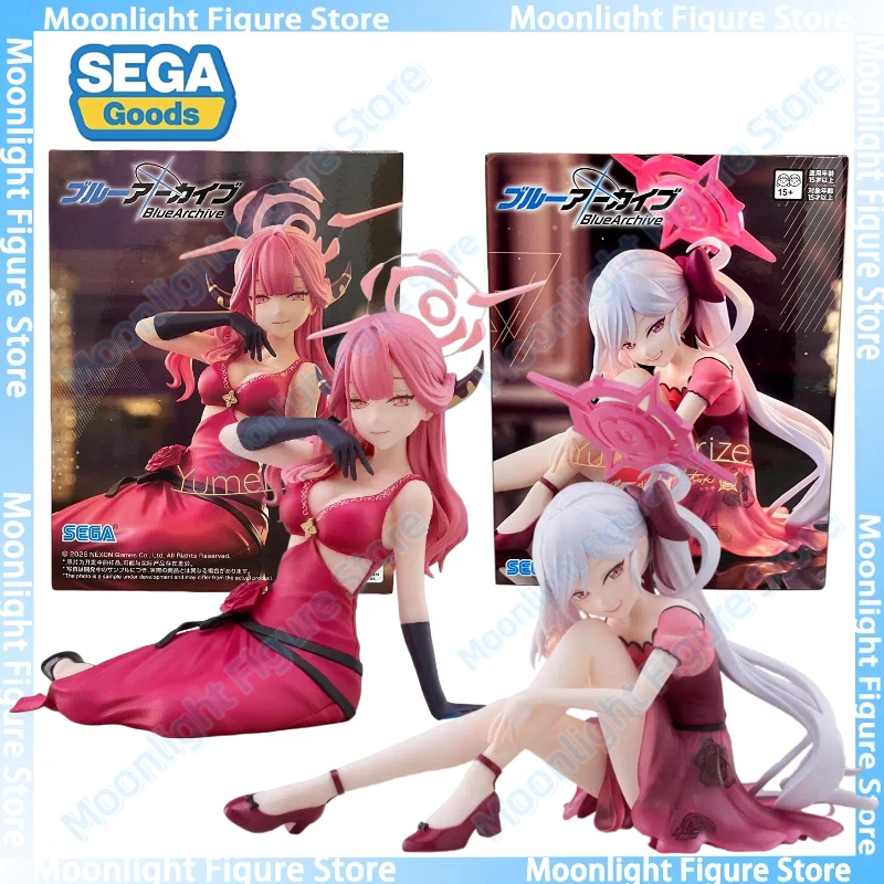 В наличии: SEGA Yumemirize Rikuhachima Aru Asagi Mutsuki — коллекционная аниме-фигурка, милая настольная кукла, игрушка, модель, подарок