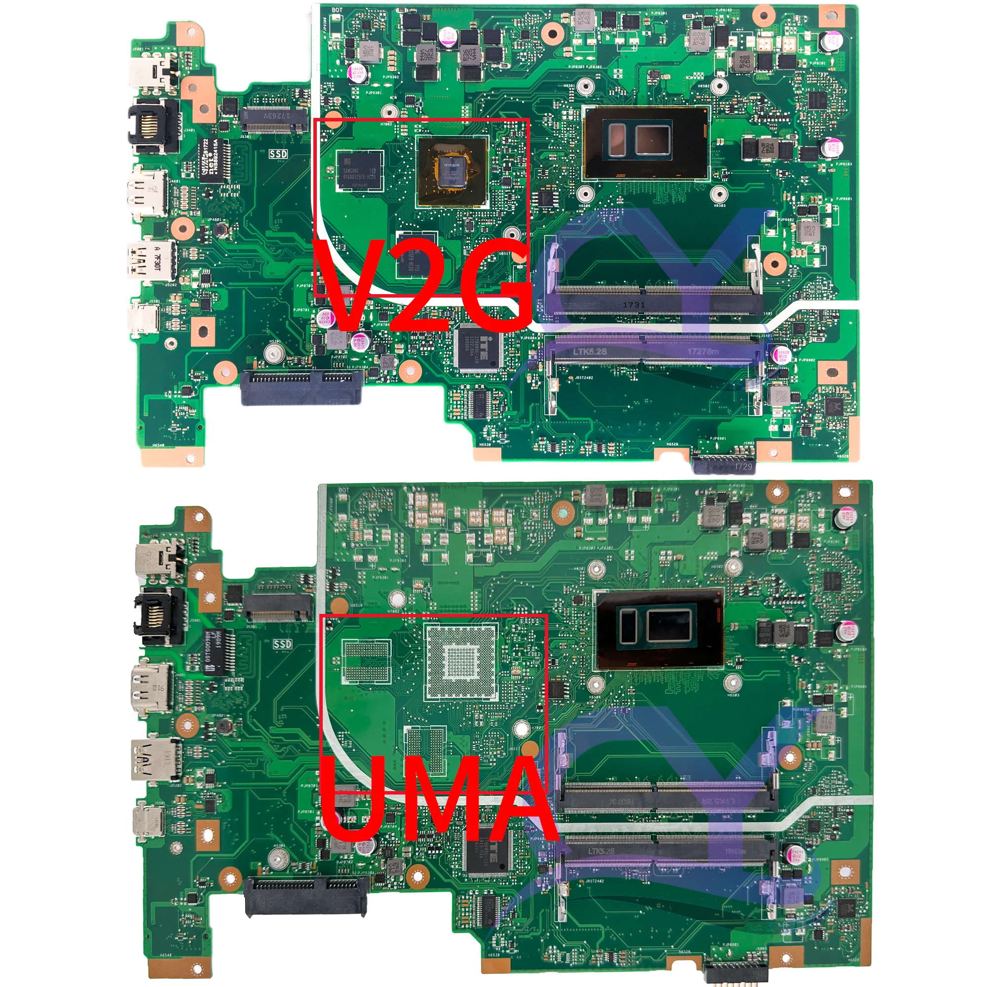 X705UQ Mainboard For ASUS X705UV X705UB X705UN X705UBP X705UVP A705U X705UA X705UF Laptop Motherboard 4405U I3 I5 I7 6th/7th/8th