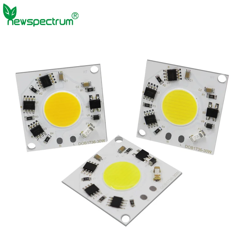 Driverless DOB 220V LED Module 30W COB Chip Lamp Bead Light Full Power Cold Warm White For Outdoor LED Bulb Downlight Spotlight