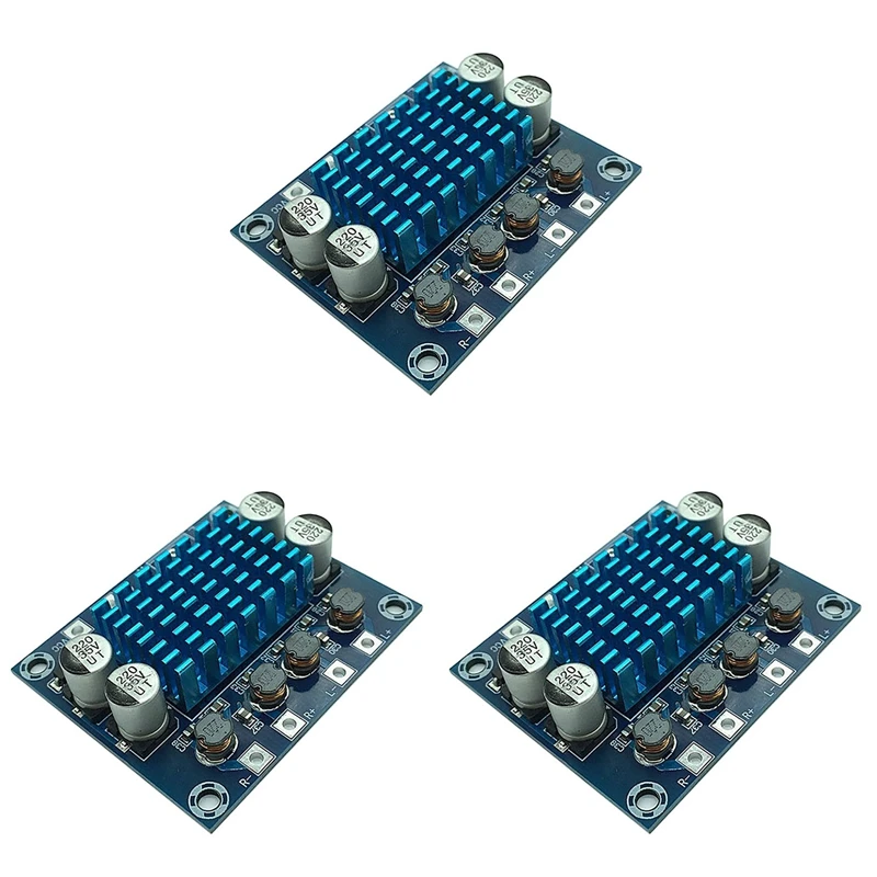 3X XH-A232 Digital Power Amplifier Board 30W+30W High-Power Dual-Channel Class D Audio Power Amplifier Board