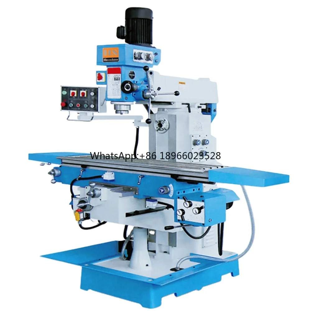 Ordinary milling machine zx6332A spindle taper ISO40 source factory new large metal processing milling machine