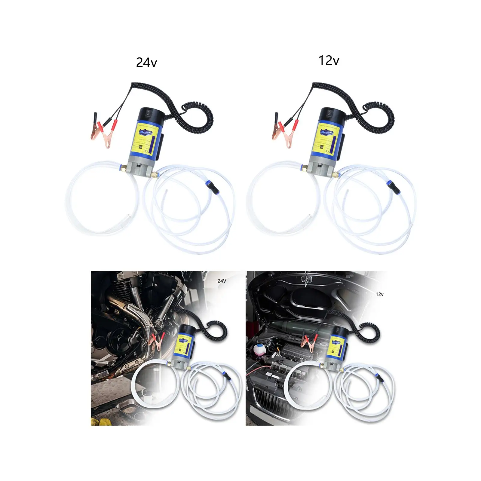 

Oil Change Pump Extractor 100W Professional Durable Marine 1-4L/Min Suction Transfer Pump for RV Motor Truck Boat Auto