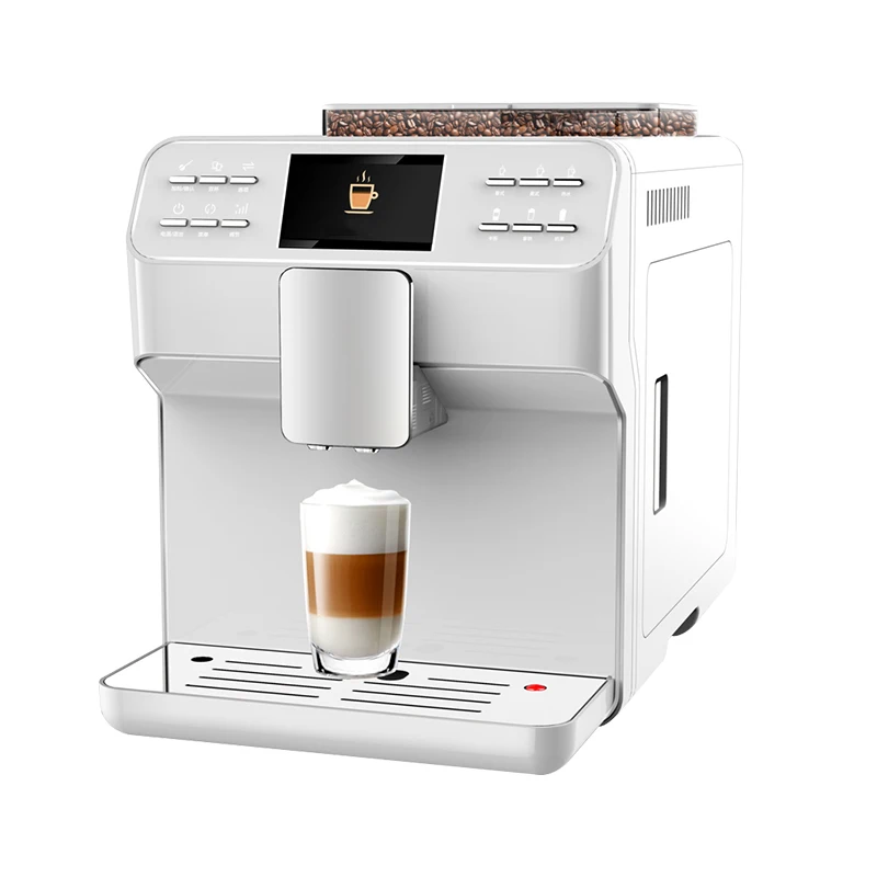 Automatic Espresso Cappuccino Latte Commercial Coffee Machine Coffee Maker Green Friendly Fully Automatic