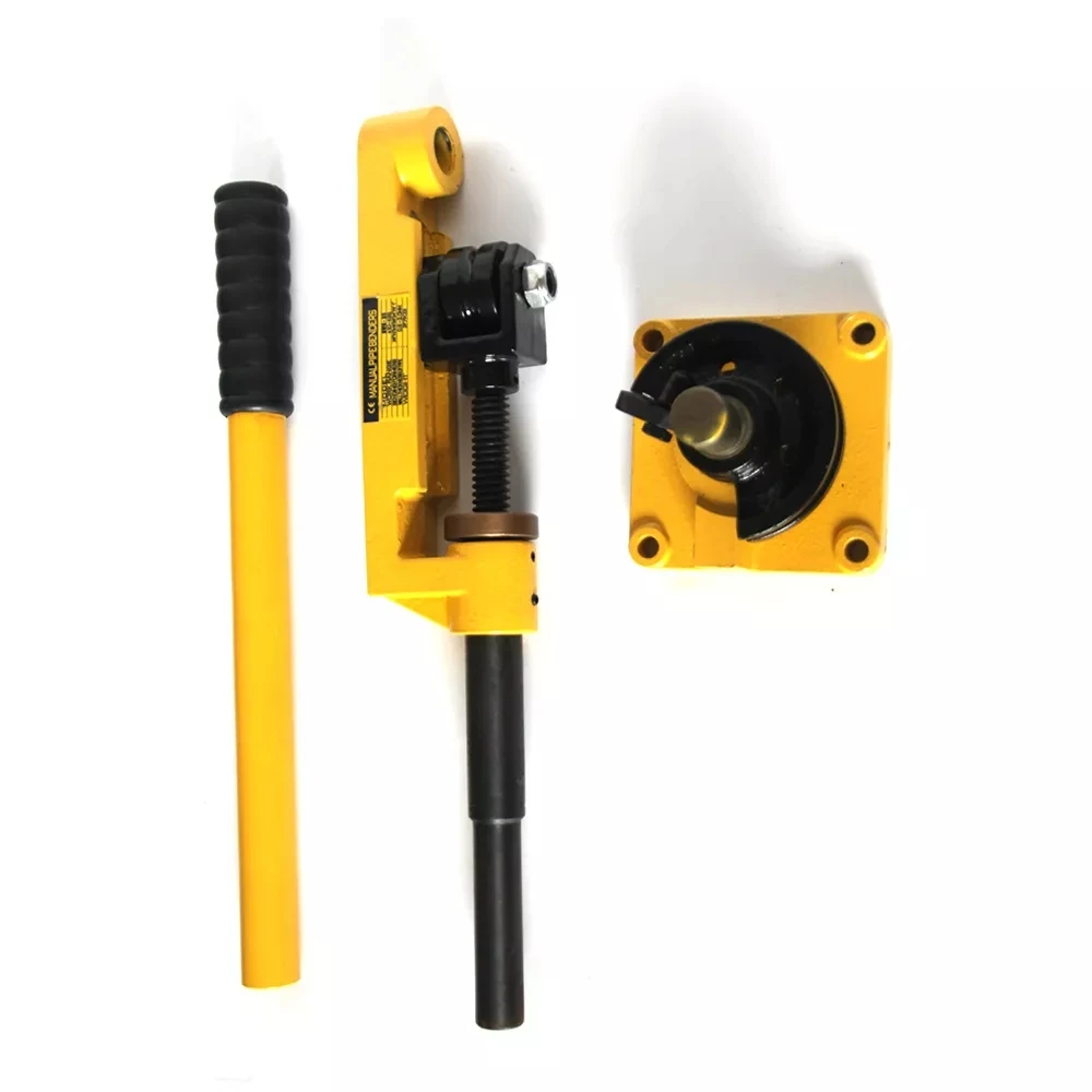 Rohrbiegemaschine, manueller Rohrbieger 10–25 mm mit Matrizen, 3/8–1 Zoll Rebar Shear Tool – Detail 5