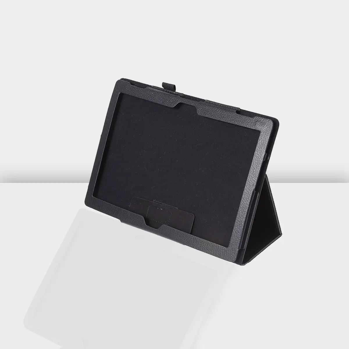 

Litchi Texture Hard Shell Protective Tablet Cover with Stand Holder for Tab 4 10 Plus -X704f N Full Coverage Comfort