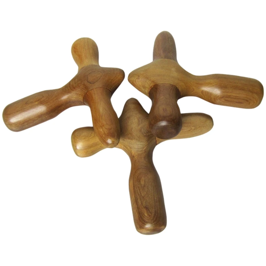 Деревянная палочка для массажа ног, инструмент для массажа рук, ног и лица