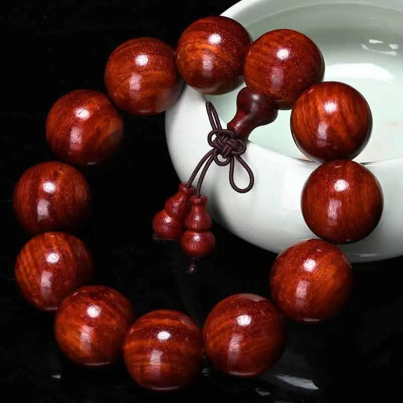 2026 African Small Leaf Rosewood 2.0 Bracelet & Zambia Blood Sandalwood 108-Bead Bracelet (Similar to Indian Rosewood)