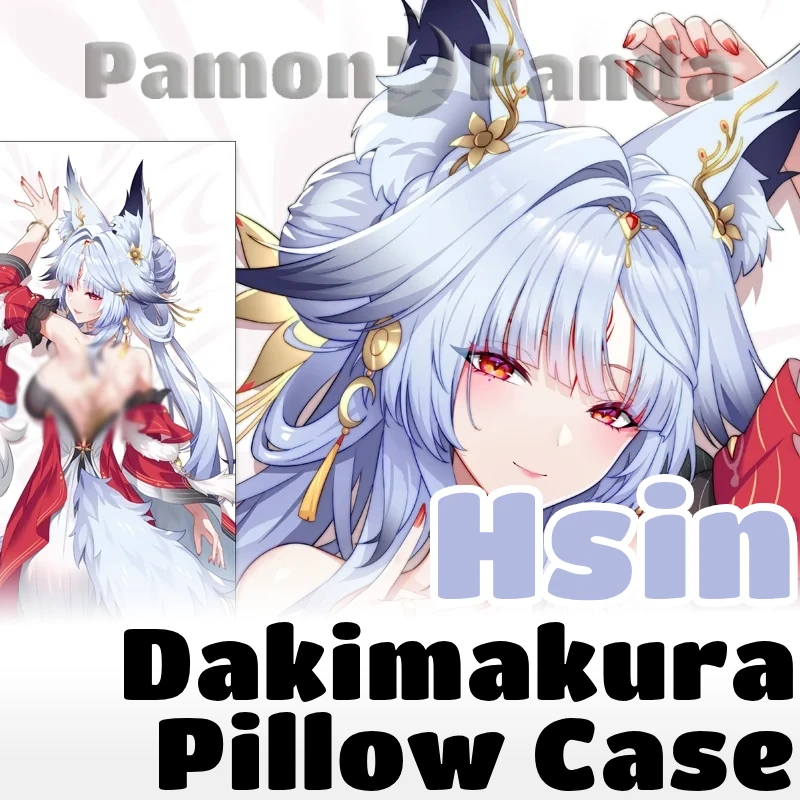 Hsin Dakimakura Wuthering Waves Game Hugging Pillow Case Full Body Cushion Cover Pillowcase Home Bedding Decor Otaku Gift MYT