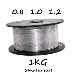 Gasless Stainless Steel Wire E71T-GS Flux Core Wires 0.8mm 1.0mm 1.2mm 1kg Self-Shielded No Gas Iron Welding Machine Welder