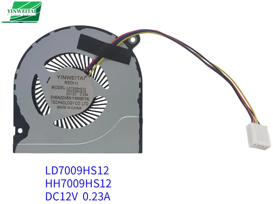 

NEW FAN FOR LD7009HS12 HH7009HS12 DC 12V 0.23A Mini Host CPU Fan