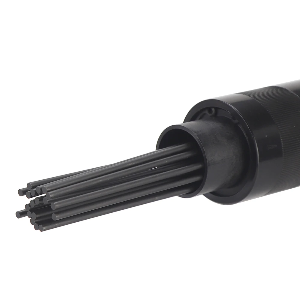 HIFESON 19 needles Air Chisel Hammer Pneumatic Rust Removal Head Air Descaler Needle Tool 19B