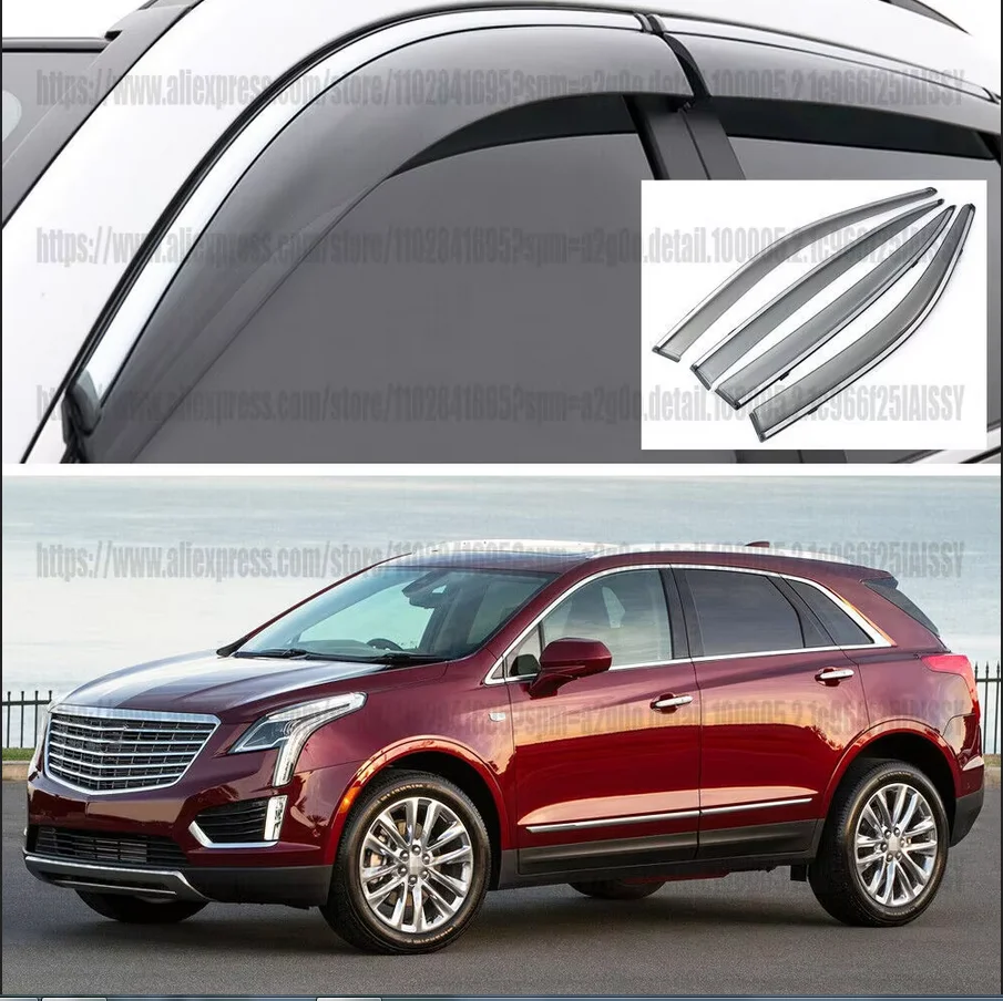 

Для Cadillac XT5 2017-2022 оконный козырек вентиляционный козырек ветровой дефлектор защита от солнца и дождя TrIM автомобильные аксессуары