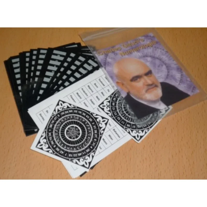 Charles Gauci Numerologie Mentalismus Zaubertricks Professionelle Illusion Nahaufnahme Magier, Geistskontrolle Gimmicks Mentalismus Werkzeuge