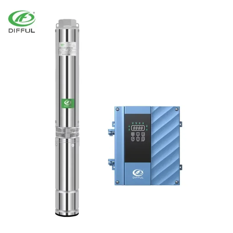 High Speed Water Pump 5 h p Solar Water Deep Well Borehole Pump Suppliers