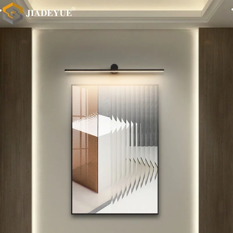 Modern Minimalist LED Strip Wall Lights, Aisle Background Wall Lights, Mirror Headlights
