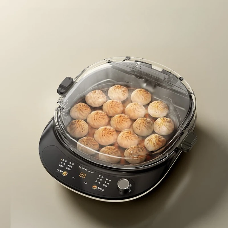 

Household double-sided heating frying machine, pancake electric pancake pan 34 large size deepening pan,