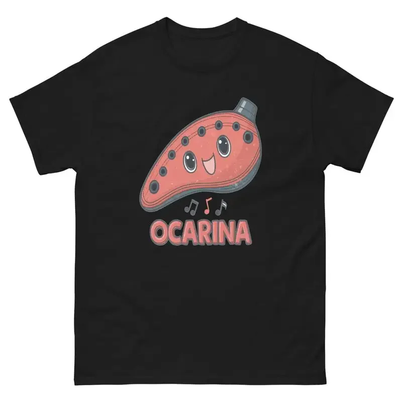 Ocarina Musical Instrument Illustration T Shirt