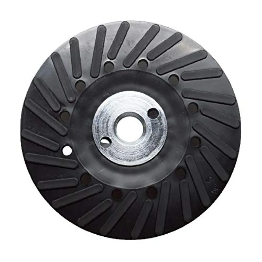 4 1/2 Inch Sanding Disc Backing Pads, Resin Fiber Disc Polishing Pad for Grinding, Sanding, Stripping on Wood, Metal, 7/8