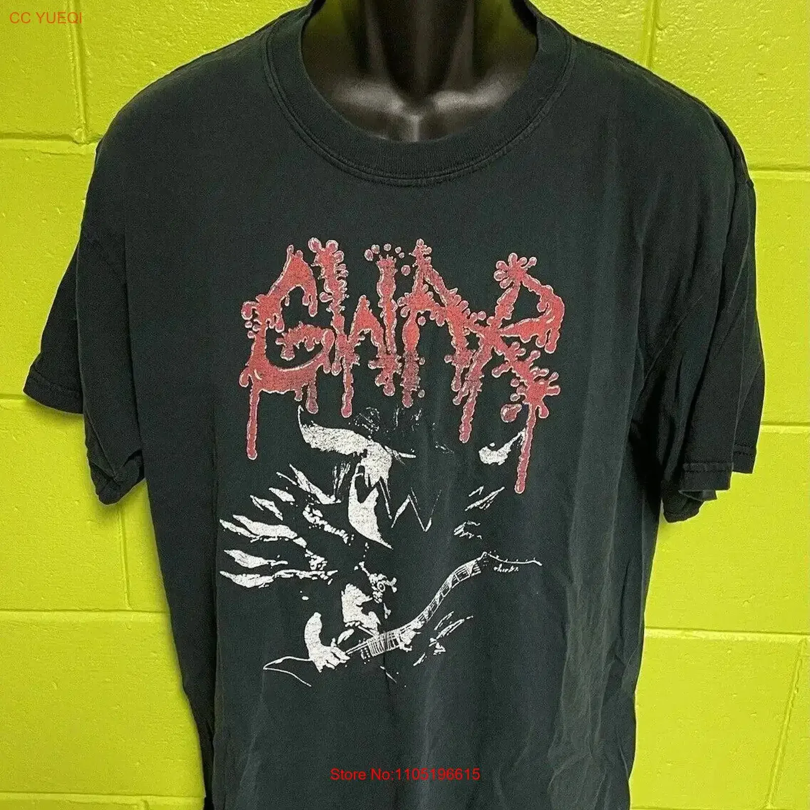 

Винтажная футболка GWAR L If You Ain Balsac S___ Original Owner винтажная стираная дизайнерская одежда уличная одежда Топ для повседневной носки