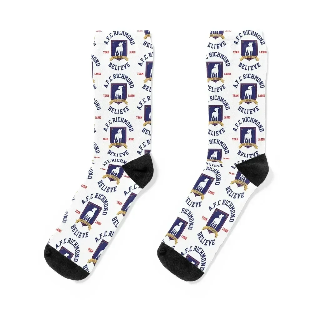 

BELIEVE-TED Socks anti-slip moving stockings christmass gift Mens Socks Women's