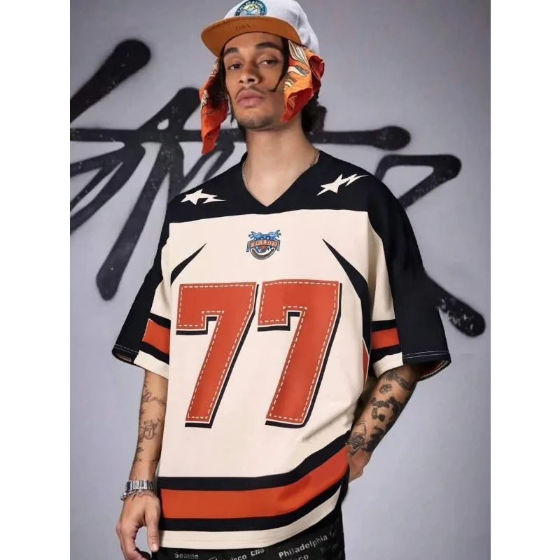 

2025 New Retro Loose Casual Quick Drying Fashionable Top, 3D Printed