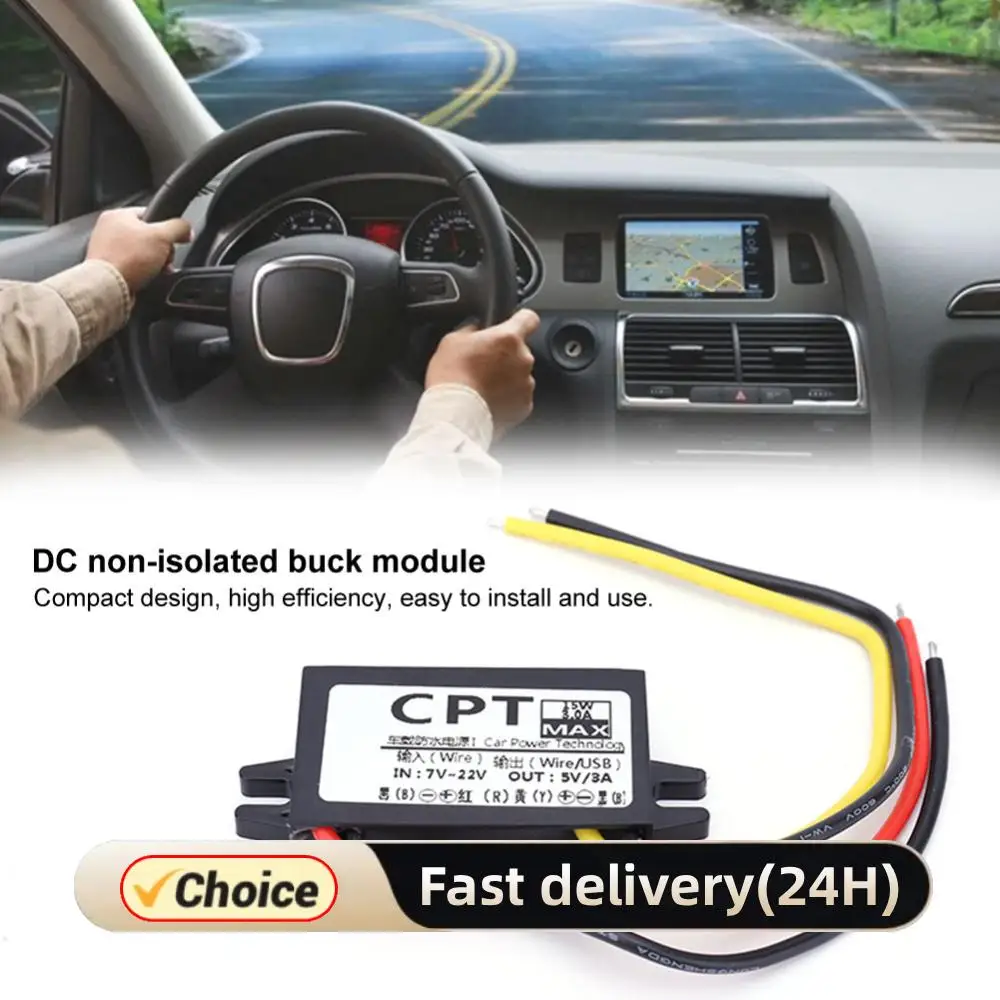 12V To 5V 3A 15W Bu…