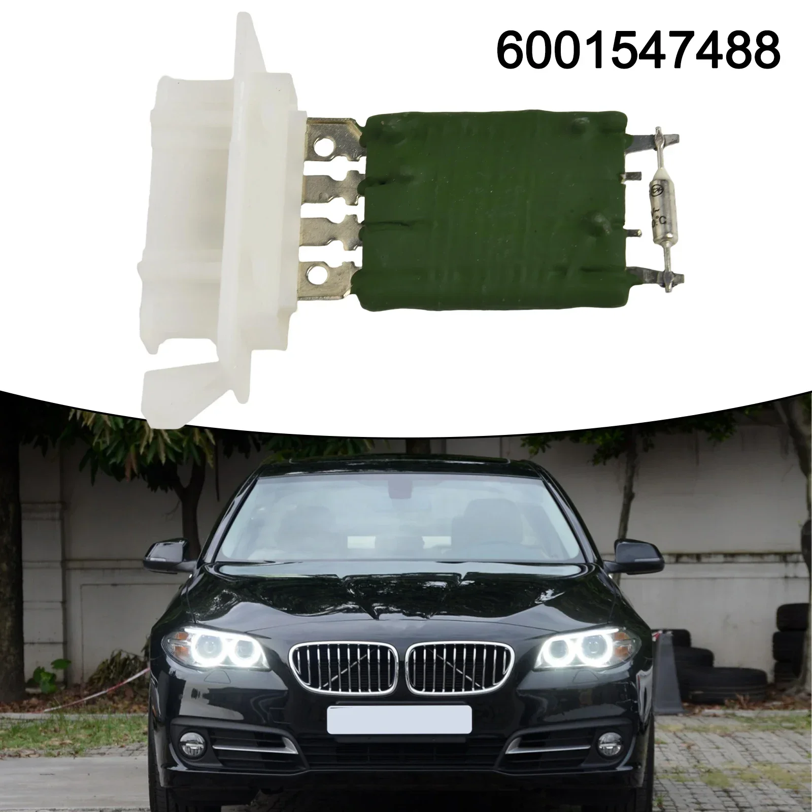For DACIA DUSTER HVAC SYSTEM COMPONENT HEATER BLOWER MOTOR RESISTOR USES PART NO 6001547488 FITS '10 AND AFTER