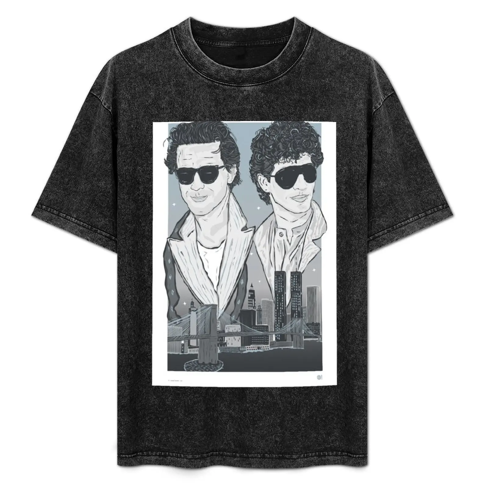 

The Pope Of Greenwich Village (Sunglasses Variant) T-Shirt Casual Loose Daily Wear T-Shirt