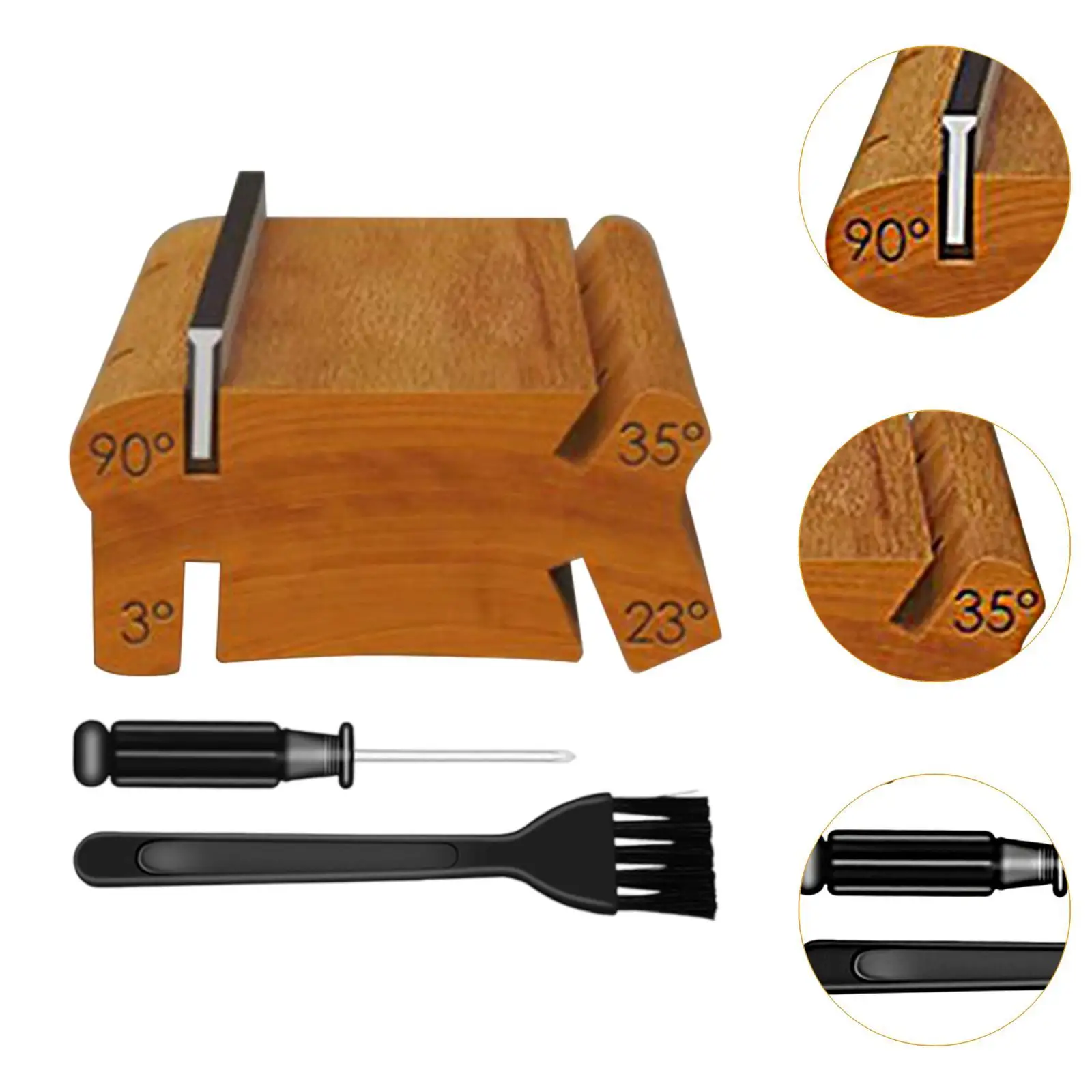 

Guitar Bass Fret End Dressing File 4 in 1 Luthier Tool for DIY Guitar Maintenance Kit Fret Repair