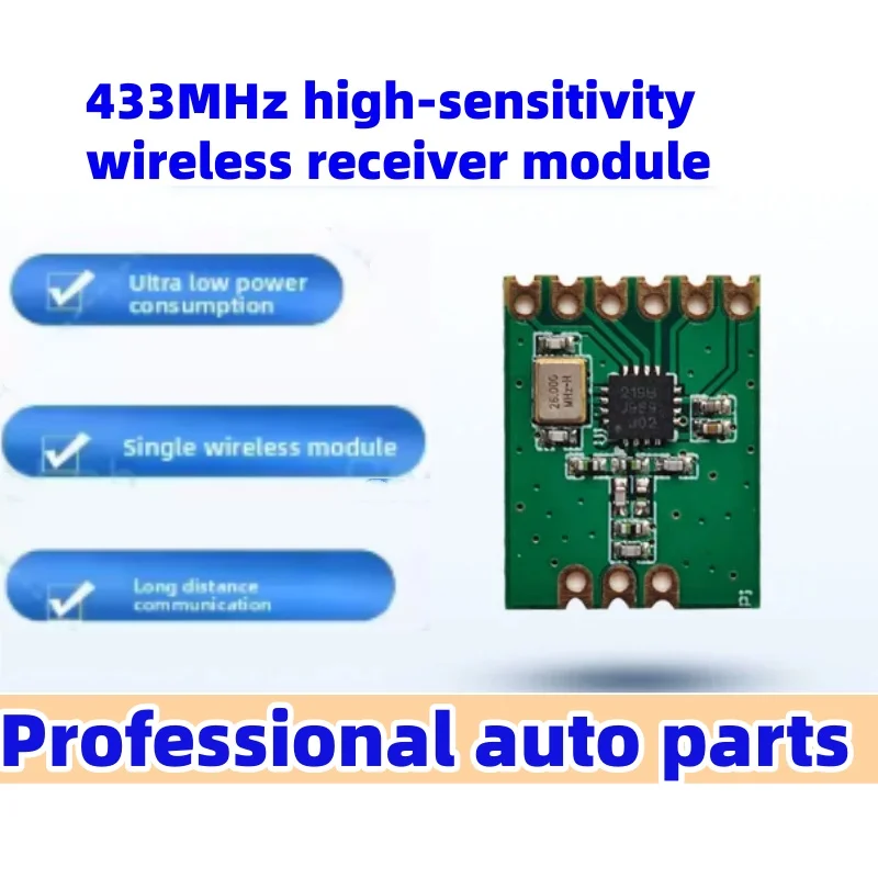 

5pcs/lot CMT2219B 433MHz high sensitivity wireless receiving module low power long distance communication PH2219BBA
