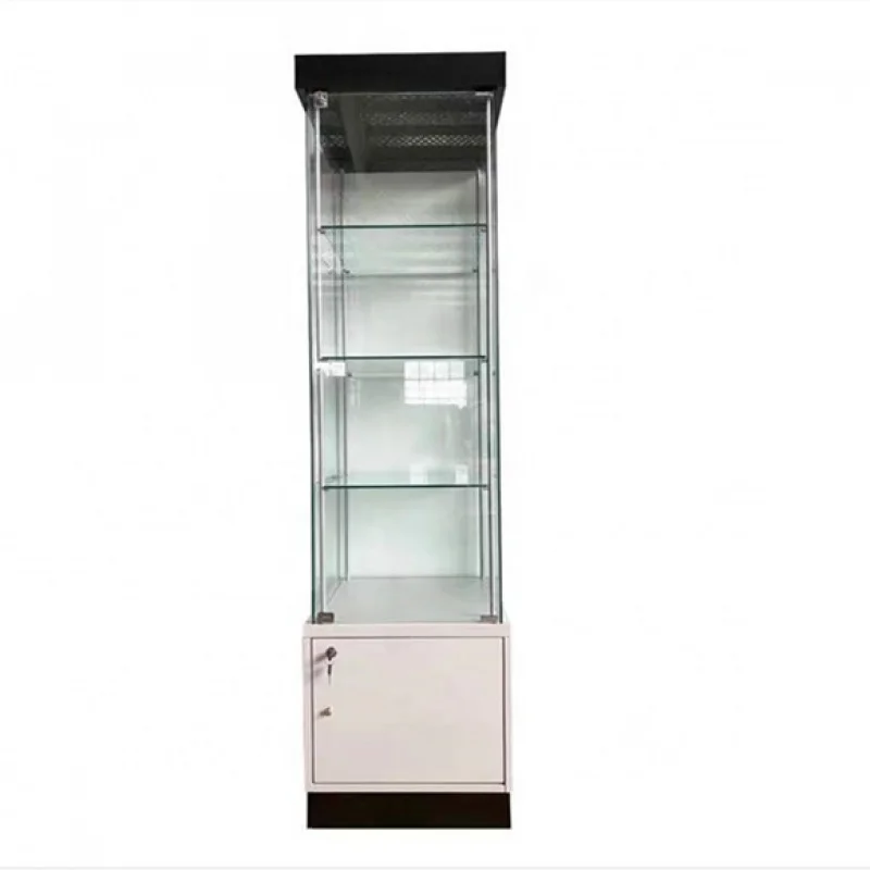 custom，Modern Retail Store Shop  Product Shoe Jewellery Jewelry Glass Display Cabinet Showcase Racks Stands Countertops for jewe