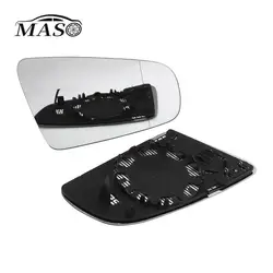Left Right Side Heated Mirror Glass Lens Door Wing Rear View Mirror Glass for Audi A4 B6 B7 2002-2008 8E0857535E 8E0857536E