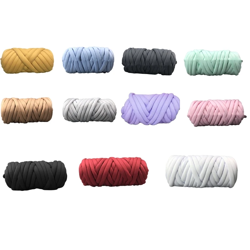 

500g Washable Arm Yarn Super Chunky for Arm Knitting DIY Bed Fence Cotton Super Chunky Yarn Skin Friendly Dropship