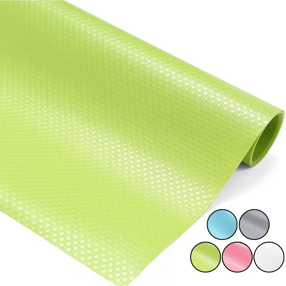 60*150CM Drawer Mat Oil-proof Moisture Kitchen Table Shelf Liner Mats Cupboards Pad Paper Non Slip Waterproof Closet Placemat