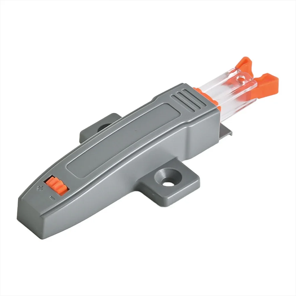 Invisible Cabinet Catches, ABS Cabinet Door Catches,Self-Locking Damper Buffer for Wardrobe, No Handle Soft Close Stopper