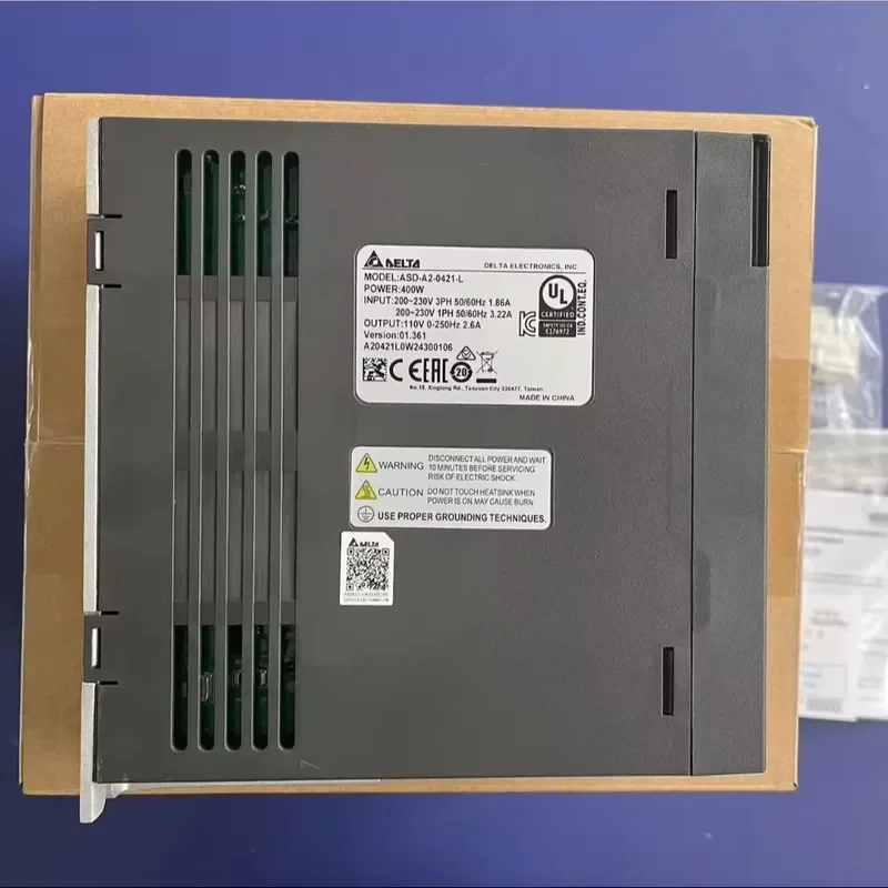 A2 Series Servo Drive ASD-A2-0421-L 400W 220VAC 1/3PH