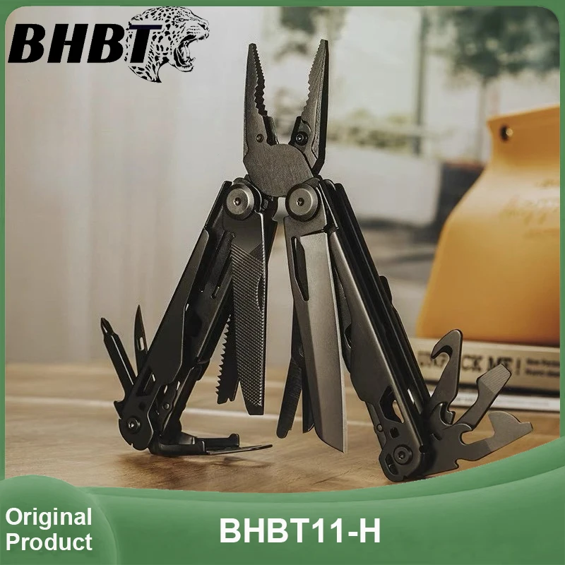 BHBT 19 in 1 Multitool Pliers Folding Knife Multi Tool Hoxagon Wrench Outdoor Camping EDC Tool Home Repair Maintenance