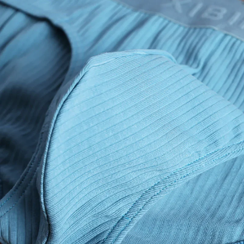 4PCS Men's cotton triangle underwear Basic style comfortable and breathable daily casual men's underwear