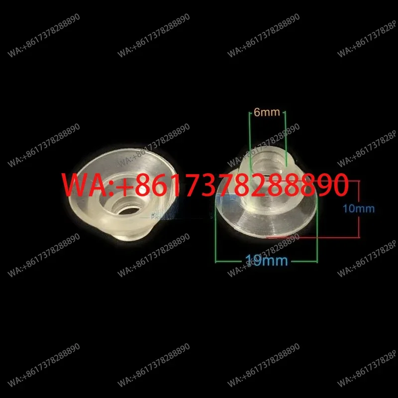 Top quality 1 bag = 100 rubber suction cups 19 * 6 * 10mm suction cups for Horizon proofreading spare parts