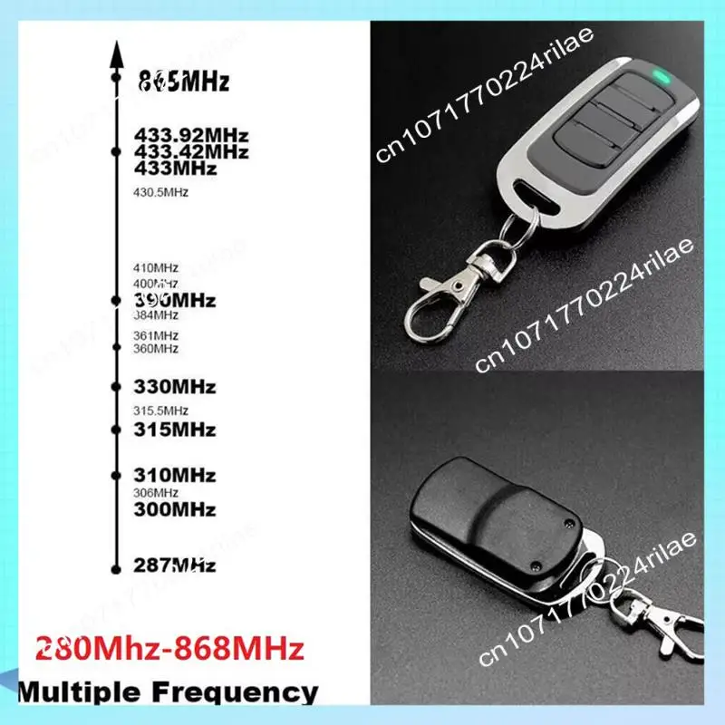 

A17Z 4 In 1 Auto Clone 433Mhz Remote Control 280-868Mhz Multi Frequency Rolling Code Garage Door Opener Duplicator A